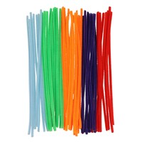 Crafter's Square Neon Chenille Stems, Assorted Colors, 45-Piece Pack. — Dollar Tree