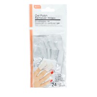 B.Pure Foil Gel Polish Remover Wraps, 24-Count. — Dollar Tree