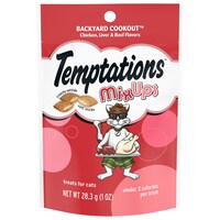 Temptations Mixups Backyard Cookout Cat Treats, 1-oz. — Dollar Tree