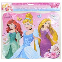 Disney Princess Placemat, 12-ct. Packs — Dollar Tree penny item