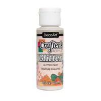 DecoArt Crafter's Acrylic Glitter Paint, 1-Count. — Dollar Tree