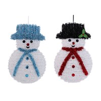 Tinsel Snowman Decor, Assorted Styles. — Dollar Tree