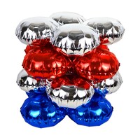 Seasonal Collection Patriotic Quad Balloons, 1-Count. — Dollar Tree