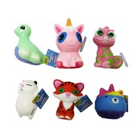 Colorful Animal Squishy Toys, 5.875x3.5 in. — Dollar Tree