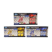 Turbo Wheels Playset, Assorted Themes, 17-Piece Pack — Dollar Tree