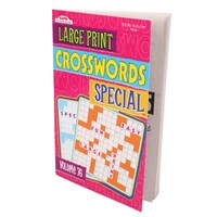 bulk kappa special large print crossword puzzle books 96 pages dollar tree