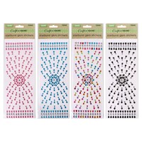 Crafter's Square Starburst Gem Stickers — Dollar Tree