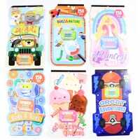 Assorted Sparkly Die Cut Sticker Books — Dollar Tree
