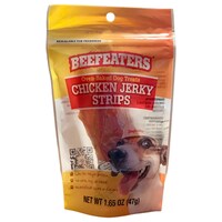 Beefeaters Oven Baked Dog Treat Chicken Jerky Strips, 1.65-oz. — Dollar Tree (SKU 263910)