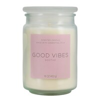 Star Candle Good Vibes With Soothing Scent candle, 1-Count. — Dollar Tree