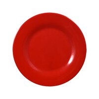 Solid Red Melamine Side Plates, 7.5 in. — Dollar Tree (SKU 297747)