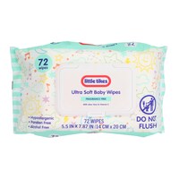 Little Tikes Ultra Soft Baby Wipes, 72-Piece Pack. — Dollar Tree