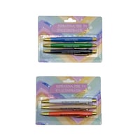 Multicolored Pens With Inspirational Quotes, Assorted Colors, 3-Piece Pack. — Dollar Tree