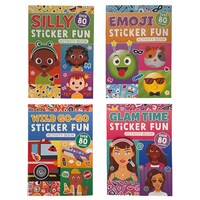 Sticker Fun Activity Book, Assorted Designs, 1-Count. — Dollar Tree