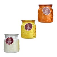 Seasonal Collection Scented Candle Jar, Assorted Colors And Scents, 1-Count. — Dollar Tree