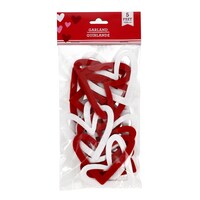 Valentine's Day Felt Heart Garland, 5-ft. Strands — Dollar Tree (SKU 341419)
