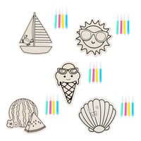 Seasonal Collection Color-Your-Own Decor, 1-Count. — Dollar Tree