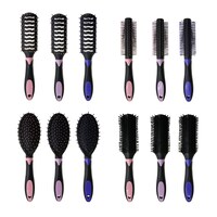 Basic Solutions Colorful Plastic Hair Brushes — Dollar Tree