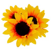 Floral Garden 6-Stem Bright Sunflower Bushes, 14 in. — Dollar Tree