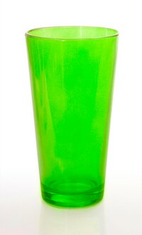 Green Cameo Pub Glasses, 14 oz. — Dollar Tree