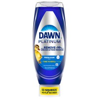 Dawn Platinum Fresh Rain Scented Dishwashing Liquid, 1-Count. — Dollar Tree