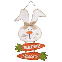 Easter Rabbit Hanging Wall Signs, 14x9 in. — Dollar Tree (SKU 323125)