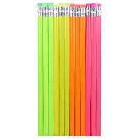 Jot Brightly-Colored #2 Wooden Pencils, 12-Count. Packs — Dollar Tree
