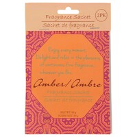 Amber-Scented Fragrance Sachets, 2-ct. Packs — Dollar Tree (SKU 262147)