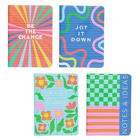 Stitched Colorful Notebook, Assorted Designs, 1-Count. — Dollar Tree