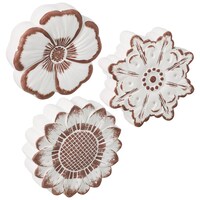 Wooden Flower Shaped Décor, 1 Count. — Dollar Tree