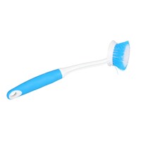 Scrub Buddies Blue Dishwashing Brushes with Grip Handles — Dollar Tree