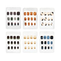 Sevenail Fashion Rounded Acrylic Nails, 12-Count. Packs — Dollar Tree