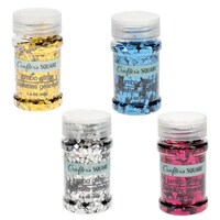 Crafter's Square Jumbo Glitter, Assorted Glitter Colors, 1-Count. — Dollar Tree
