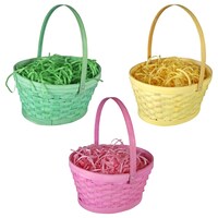 Pastel Colored Easter Grass, 6.5x6.5 in. — Dollar Tree
