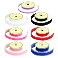 Floral Garden Assorted Satin Edge Velvet Ribbon, 1 Count. — Dollar Tree