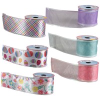 Happy Easter Ribbons, 3 yd. — Dollar Tree (SKU 262590)