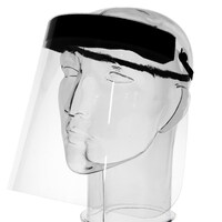 Reusable Clear Plastic Face Shields — Dollar Tree (SKU 329305)