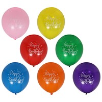 Bulk Happy Birthday Latex Balloons 12 Ct Bags Dollar Tree