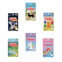 Bioswiss Die Cut Shaped Bandage, Assorted Shapes, 21-Piece Pack — Dollar Tree