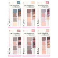 L.A. Colors 4-color Eyeshadow, Assorted Shades, 1-Count. — Dollar Tree