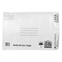 Xpak White Poly Bubble-Lined Mailing Envelopes, 10.25x15 in. — Dollar Tree