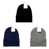 Adult Fleece Lined Hat, Assorted Colors, 1-Count. — Dollar Tree