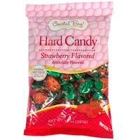 Coastal Bay Confections Strawberry-Flavored Hard Candy, 10-oz. Bags — Dollar Tree (SKU 231547)