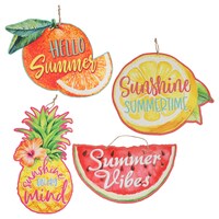Seasonal Collection Fruit Sign Decor, 1-Count. — Dollar Tree