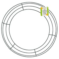 Floral Garden Metal Wreath Forms, 14.25 in. — Dollar Tree