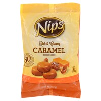 Nips Rich & Creamy Caramel Bites, 4 oz. Bags — Dollar Tree (SKU 305489)
