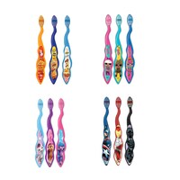 Firefly Children's Toothbrush, Assorted Characters, 3-Piece Pack — Dollar Tree