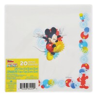 Disney Mickey Paper Lunch Napkins, 13", 20-ct. Packs — Dollar Tree penny item