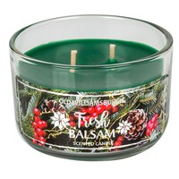 Old Williamsburgh Fresh Balsam Scented Jar Candles — Dollar Tree (SKU 260335)