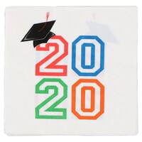 Grad Cap Lunch Napkins, 18-ct. Packs — Dollar Tree (SKU 307137)